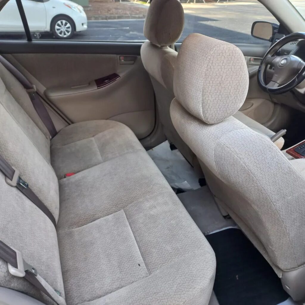 Toyota Corolla 2003 Vista Interior